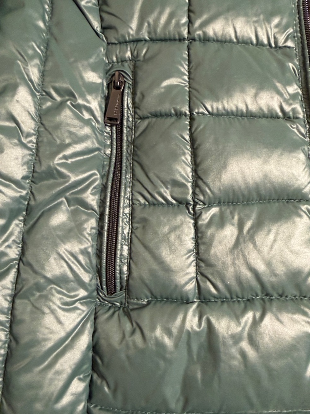 BCBGeneration Hooded Packable Puffer Jacket - Teal - Picture 2 of 6